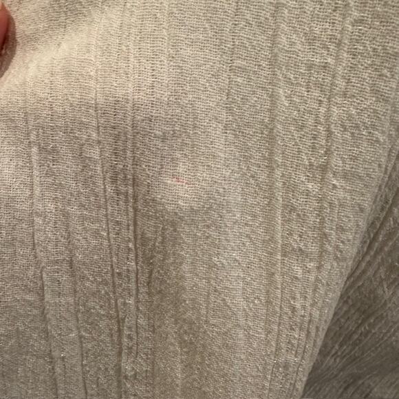 House Of Harlow 1960 Ivory Embroidered Floral Blouse Size: L - Picture 9 of 9